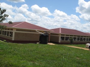 A couple of the blocks at Ocer Campion Jesuit College in Gulu, Uganda.